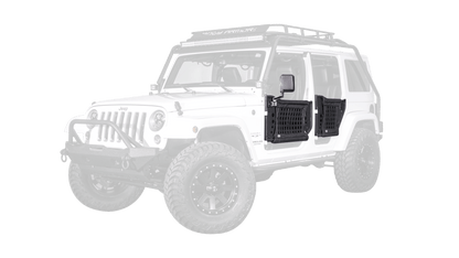 Body Armor 4x4 - 2007 - 2017 Wrangler Gen 3 Traildoors Front Pair