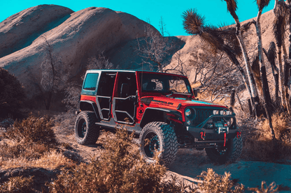Body Armor 4x4 - 2007 - 2018 Wrangler JK Tube Doors Front, Pair