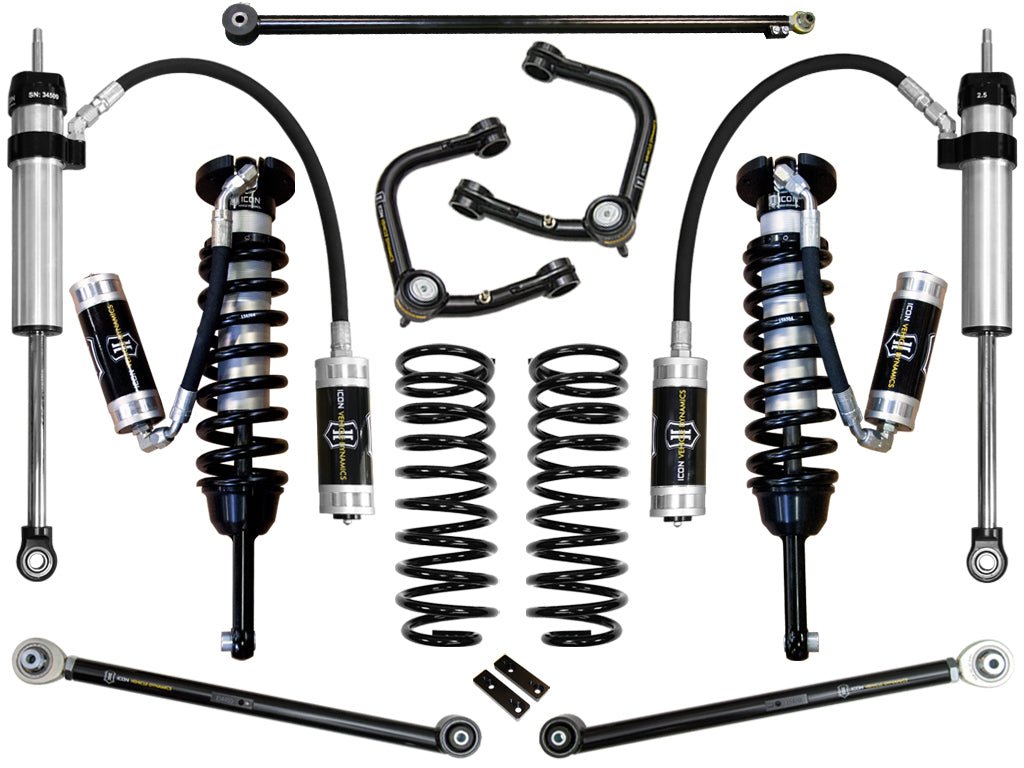 ICON Vehicle Dynamics - 2010 - UP LEXUS GX460 0 - 3.5" LIFT STAGE 5 SUSPENSION SYSTEM WITH TUBULAR UCA