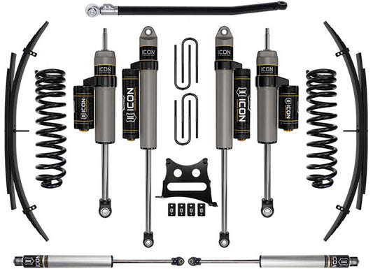 2011-2016 F250/F350 2.5" Stage 4 Off-Road Suspension Kit with Expansion Pack