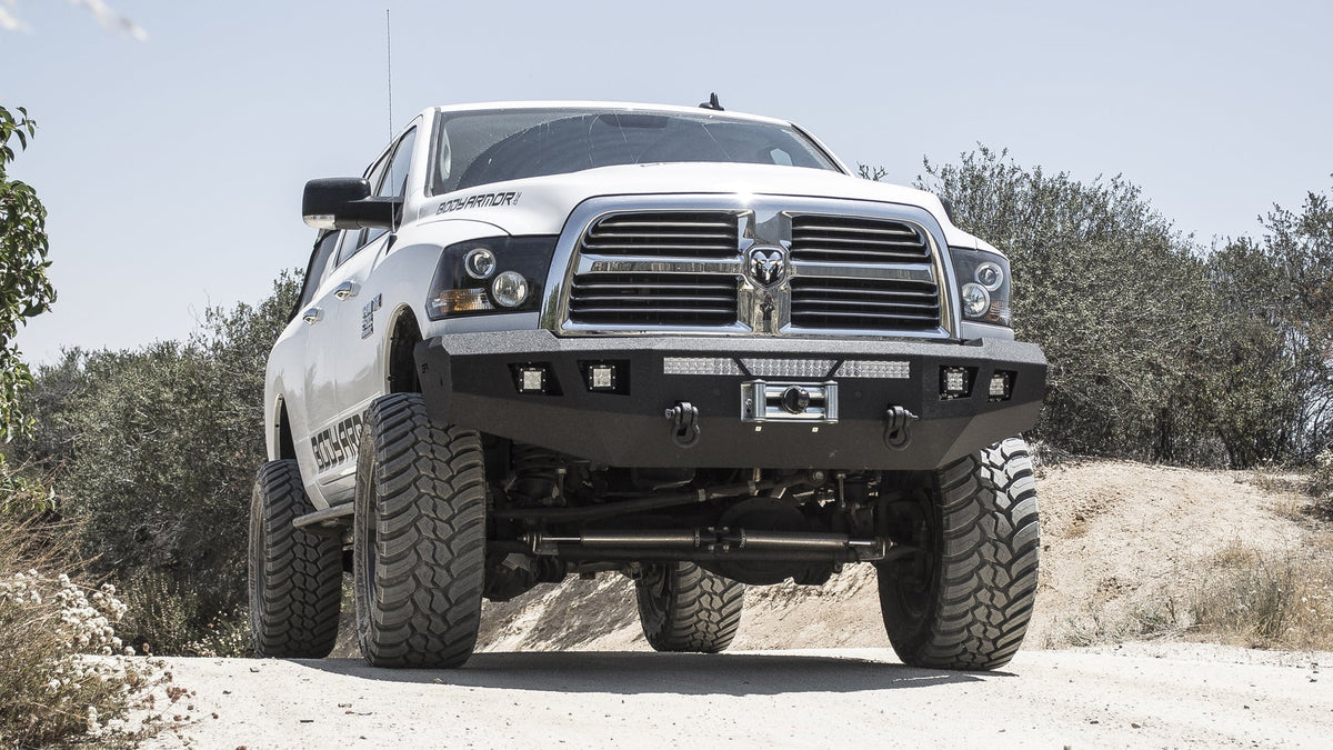 Body Armor 4x4 - 2013 - 2018 Ram 2500/3500 Eco Series Front Bumper Winch