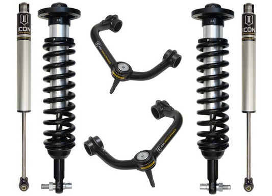 2014 FORD F150 4WD 0-2.63" STAGE 2 SUSPENSION SYSTEM W TUBULAR UCA