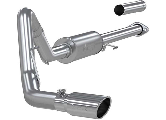 MBRP, Inc. - 2015 - 2017 F150 EcoBoost 3 - Inch Cat Back Exhaust System - T409 Stainless Steel, Single Exit