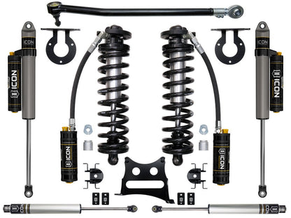ICON Vehicle Dynamics - 2017 - 2022 FORD F - 250/F - 350 2.5 - 3" LIFT STAGE 4 COILOVER CONVERSION SYSTEM