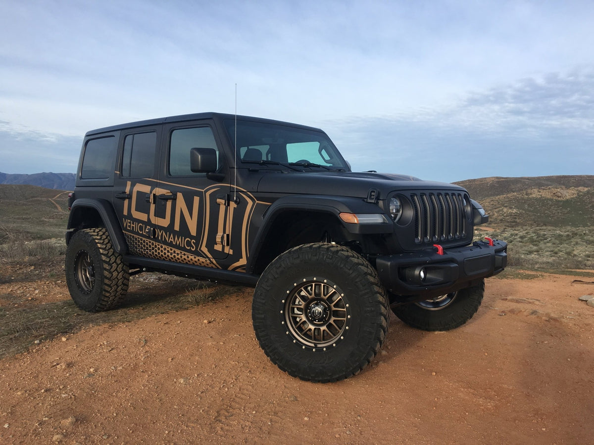 ICON Vehicle Dynamics - 2018 - UP JEEP JL 2.5" LIFT STAGE 2 SUSPENSION SYSTEM
