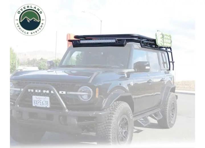 Overland Vehicle Systems / Up Down Air - 2021 - 2022 Ford Bronco 4 - Door 4WD with Durable Hardtop Roof Rack