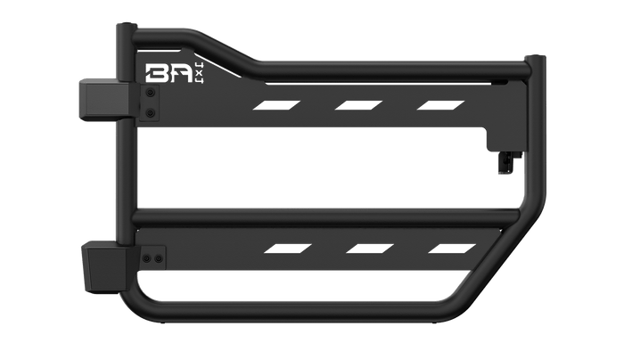 Body Armor 4x4 - 2021 - 2024 Ford Bronco Front Tube Doors With Webbing, Pair
