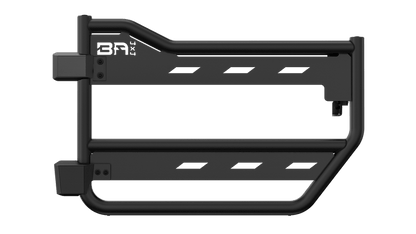 Body Armor 4x4 - 2021 - 2024 Ford Bronco Front Tube Doors With Webbing, Pair