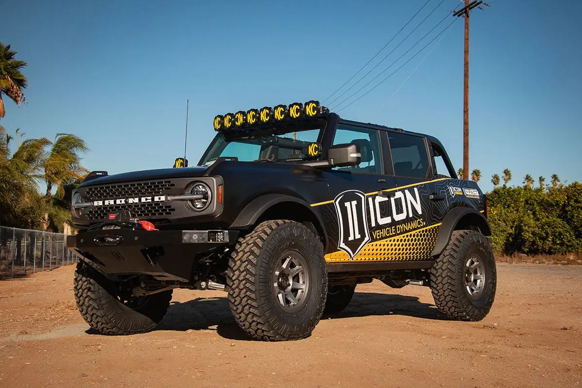 ICON Vehicle Dynamics - 2021 - UP FORD BRONCO BILLET REAR UPPER LINK KIT