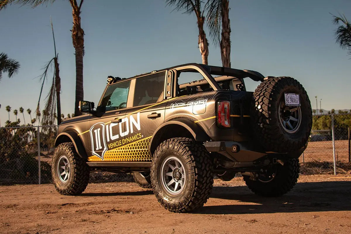 ICON Vehicle Dynamics - 2021 - UP FORD BRONCO BILLET REAR UPPER LINK KIT