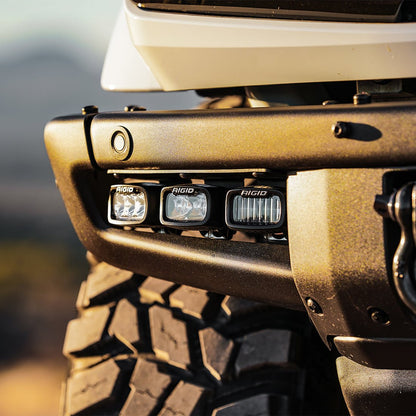 RIGID Industries - 2021+ Bronco Mod Bumper Triple SR - M Fog Light Kit