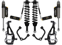 2021 Ford F150 4WD Stage 4 Suspension System with Tubular Upper Control Arms - 3.5 to 4.5 Inch Lift