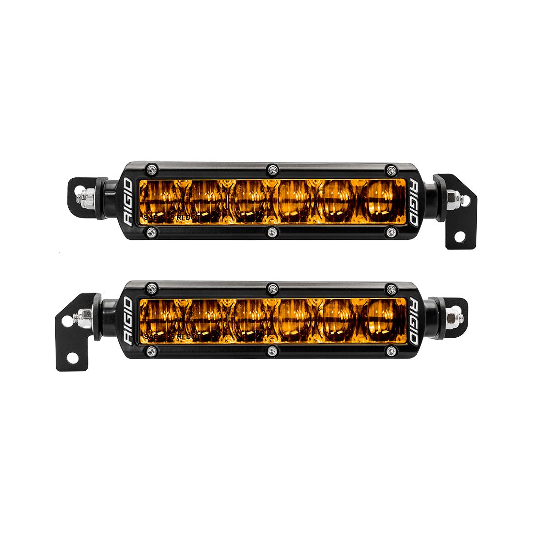 RIGID Industries - 2022+ Toyota Tundra 6 Inch SR - Series Selective Yellow Fog Light Kit