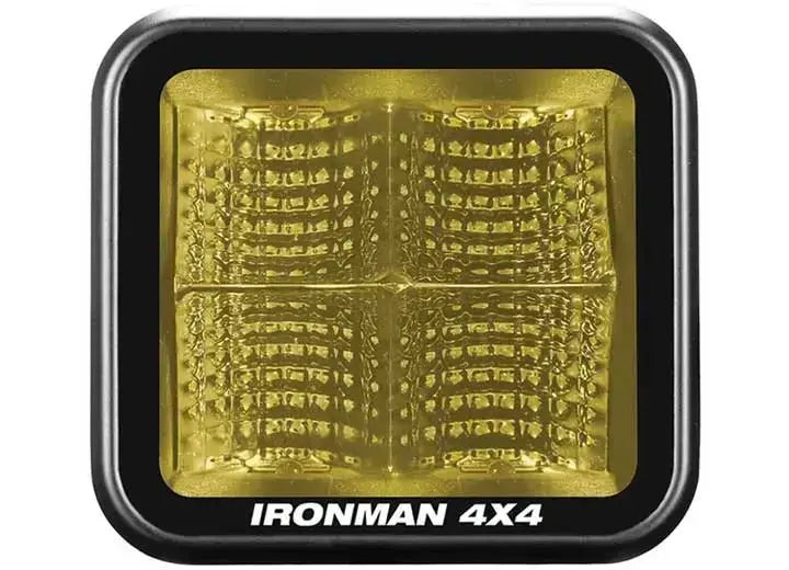 Ironman 4x4 - 20W Amber LED Cube Flood Light Kit - 2.8 Inch