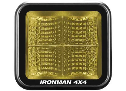Ironman 4x4 - 20W Amber LED Cube Flood Light Kit - 2.8 Inch
