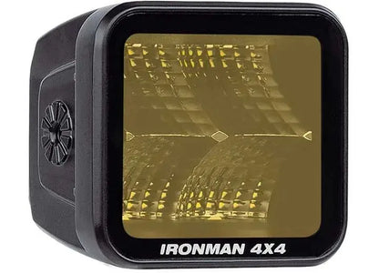 Ironman 4x4 - 20W Amber LED Cube Flood Light Kit - 2.8 Inch