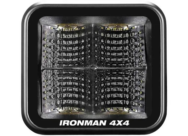 20W Clear Flood Beam LED Cube Light Kit - 2.8 Inch Ironman 4x4