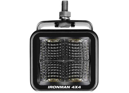 20W Clear Flood Beam LED Cube Light Kit - 2.8 Inch Ironman 4x4