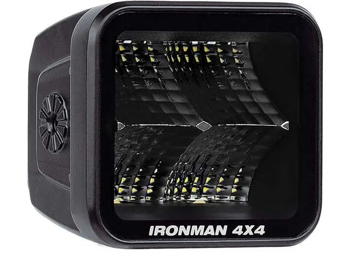 20W Clear Flood Beam LED Cube Light Kit - 2.8 Inch Ironman 4x4