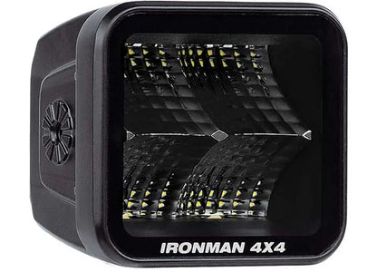 20W Clear Flood Beam LED Cube Light Kit - 2.8 Inch Ironman 4x4