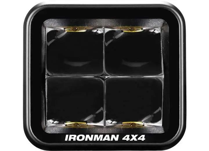 20W Clear Spot Beam LED Cube Light Kit - 2.8 Inch Ironman 4x4