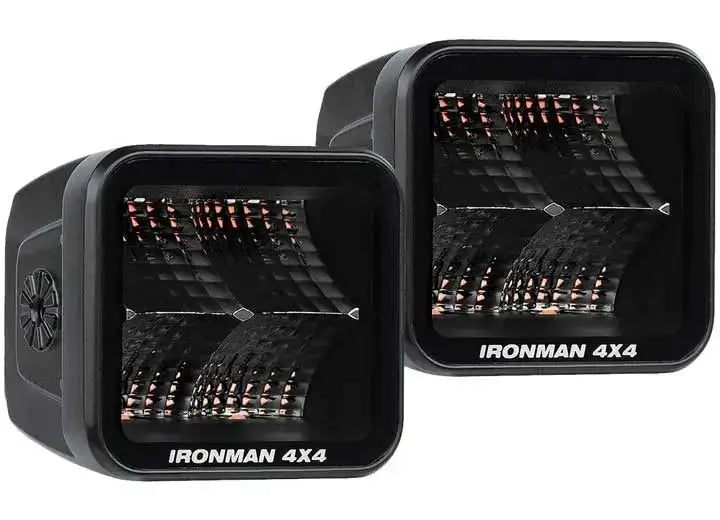 Ironman 4x4 - 20W Red LED Cube Flood Light Kit - 2.8 Inch