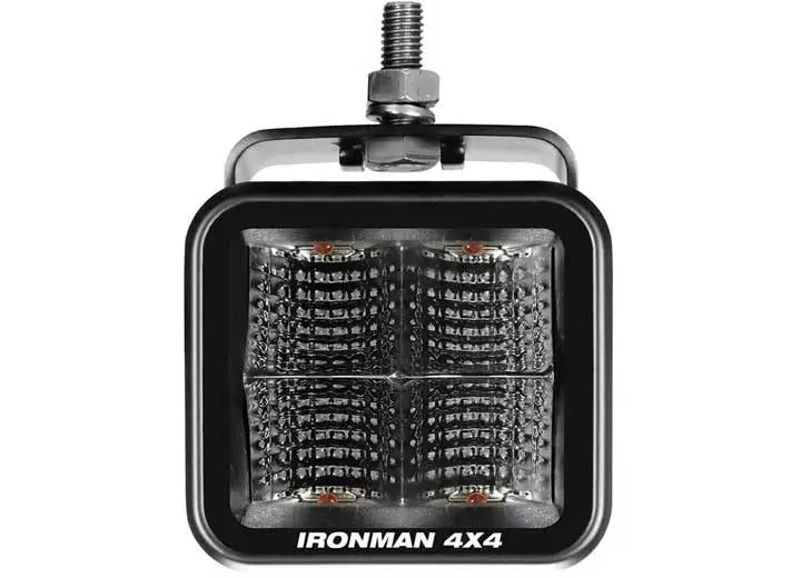 Ironman 4x4 - 20W Red LED Cube Light with Flood Beam - 2.8 Inch