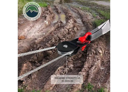 Overland Vehicle Systems / Up Down Air - 20K LB Heavy Duty Snatch Block - Ultimate Rigging Solution