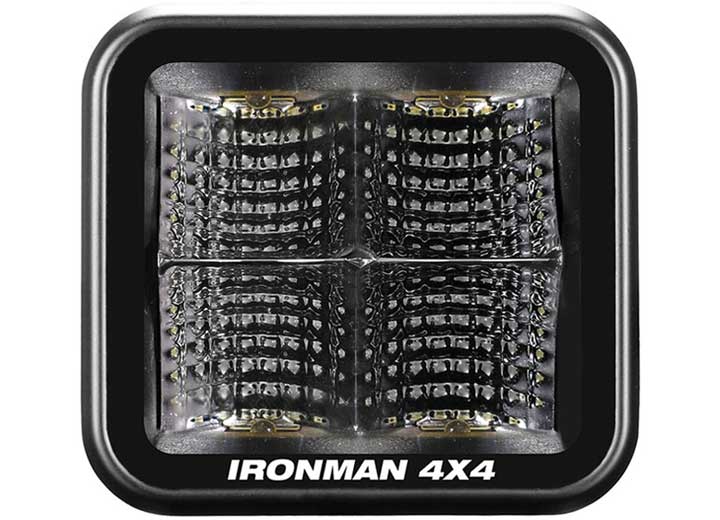 Ironman 4x4 - 20W Clear Flood Beam LED Cube Light Kit - 2.8 Inch