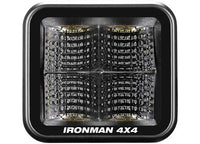 Ironman 4x4 - 20W Clear Flood Beam LED Cube Light Kit - 2.8 Inch