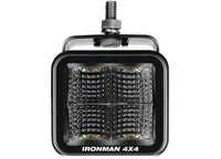 Ironman 4x4 - 20W Clear Flood Beam LED Cube Light Kit - 2.8 Inch