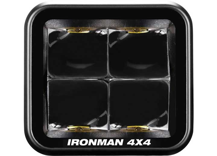 Ironman 4x4 - 20W Clear Spot Beam LED Cube Light Kit - 2.8 Inch