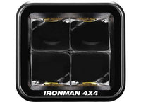 Ironman 4x4 - 20W Clear Spot Beam LED Cube Light Kit - 2.8 Inch