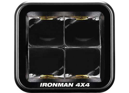 Ironman 4x4 - 20W Clear Spot Beam LED Cube Light Kit - 2.8 Inch