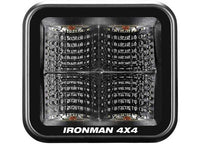 20W Red LED Cube Light with Flood Beam - 2.8 Inch