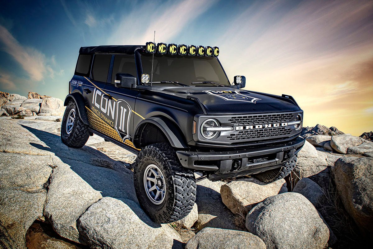 ICON Vehicle Dynamics - 21 - 23 BRONCO REAR 2.5 VS IR COILOVER KIT HEAVY RATE SPRING