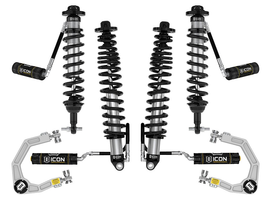ICON Vehicle Dynamics - 21 - 23 BRONCO SASQUATCH 2 - 3" LIFT STAGE 4 SUSPENSION SYSTEM BILLET