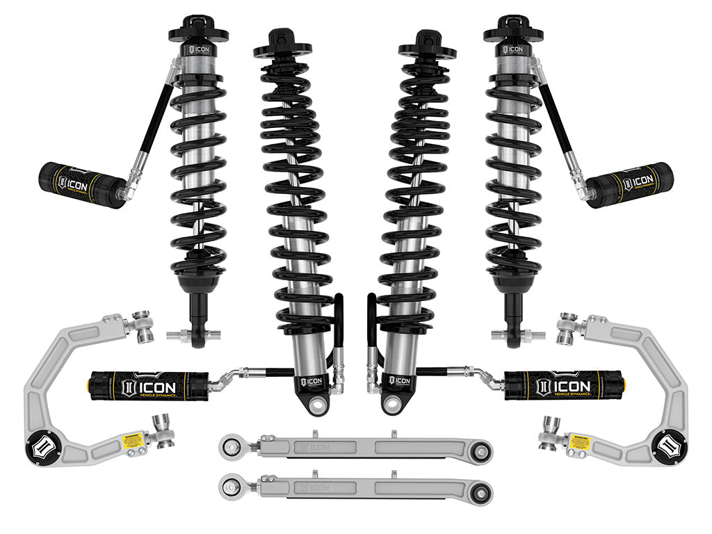 ICON Vehicle Dynamics - 21 - 23 BRONCO SASQUATCH 2 - 3" LIFT STAGE 5 SUSPENSION SYSTEM BILLET