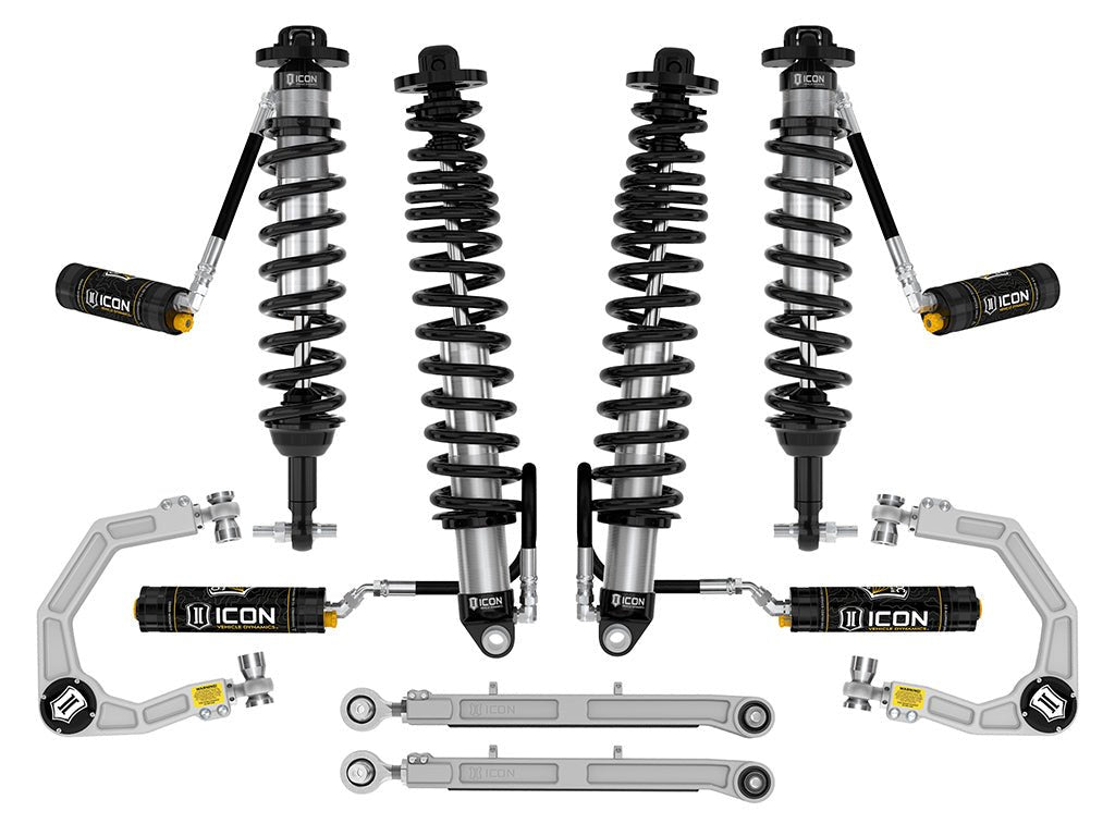 ICON Vehicle Dynamics - 21 - 23 BRONCO SASQUATCH 2 - 3" LIFT STAGE 6 SUSPENSION SYSTEM CDCV BILLET