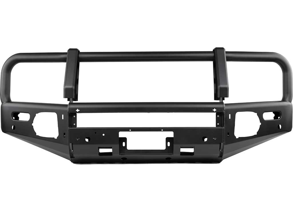 ARB Usa/Old Man Emu - 21 - 23 BRONCO SUMMIT WINCH BUMPER W/TWIN JACK POINTS RATED RECOVERY POINTS W/ACC & PARKING SENSORS