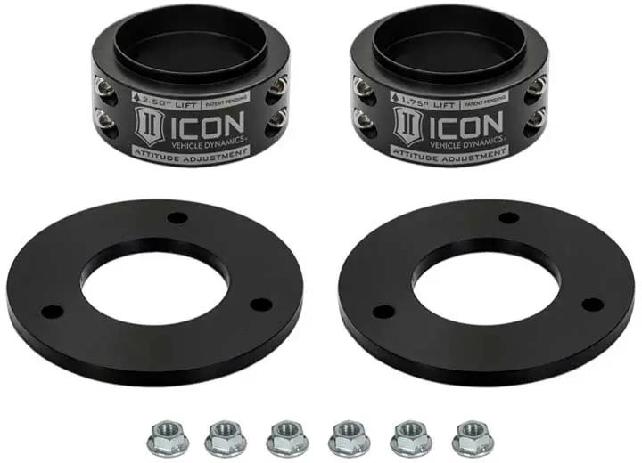 21-C RAPTOR .5-2.50IN AAC FRONT LEVELING KIT, NON 37 PACK Icon Vehicle Dynamics