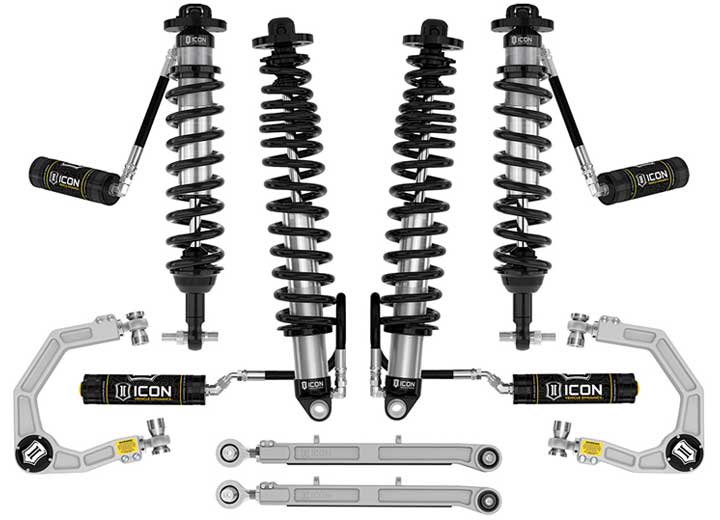 Icon Vehicle Dynamics - 21 - C Bronco Non - SASQ Stage 5 3 - 4in Lift Suspension System – Heavy - Duty Billet Upgrade