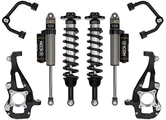 21-C F150 4WD 3.5-4.5 Stage 2 Lift Suspension System with Tubular Upper Control Arms Icon Vehicle Dynamics