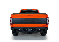 21-C F150 RAPTOR BOMBER REAR BUMPER BLACK (MOUNTS FOR 2 CUBE LIGHTS) SENSOR CUTOUTS