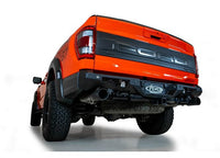 21-C F150 RAPTOR BOMBER REAR BUMPER BLACK (MOUNTS FOR 2 CUBE LIGHTS) SENSOR CUTOUTS