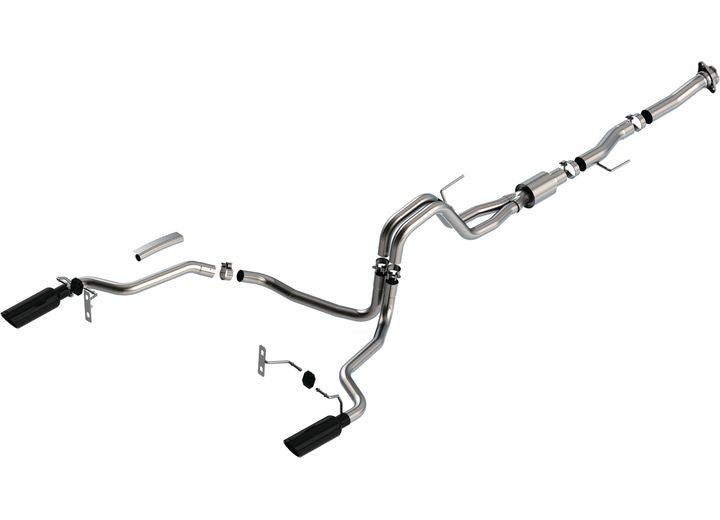 21-Current F-150 5.0L V8 2DR RC Short Bed Cat-Back ATAK Exhaust System for Powerful Performance