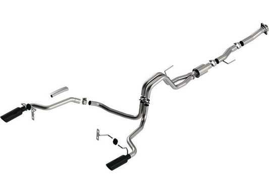 21-Current F-150 5.0L V8 2DR RC Short Bed Cat-Back ATAK Exhaust System for Powerful Performance
