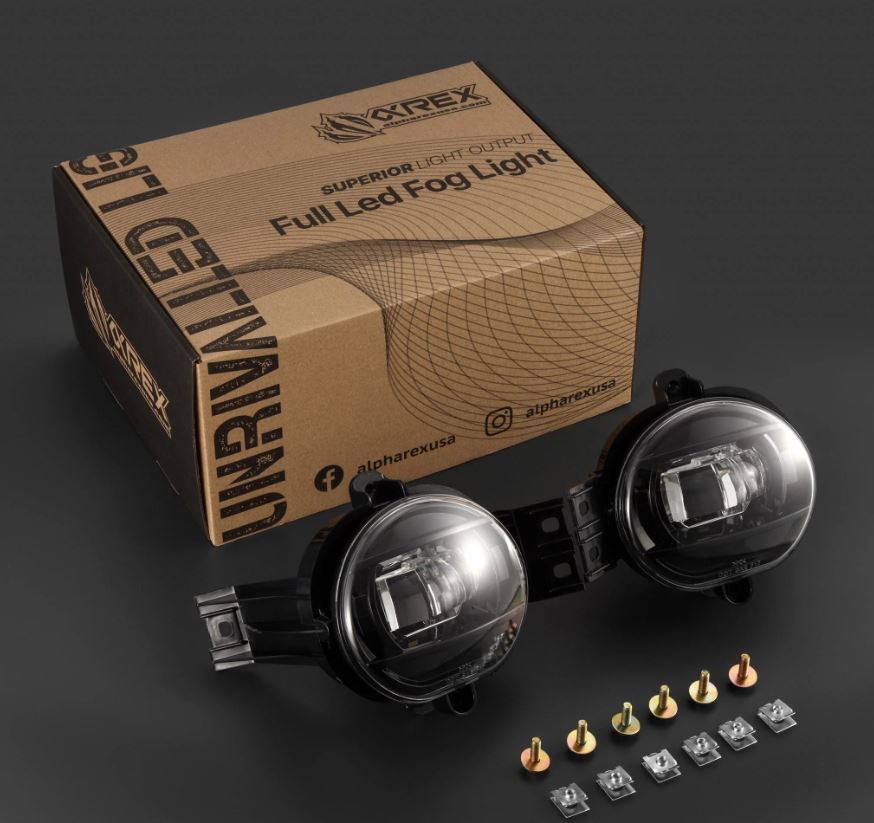 AlphaRex 210005 DoubleTap Dual Color LED Projector Fog Lights - view 2