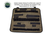 Premium Waxed Canvas Rolled Bag with Handle and Straps - #16 Durable Design Overland Vehicle Systems / Up Down Air