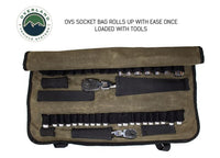 Premium Waxed Canvas Rolled Bag with Handle and Straps - #16 Durable Design Overland Vehicle Systems / Up Down Air